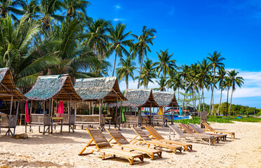 Nacpan Beach near El Nido, Palawan, Philippines