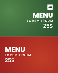 Food Design Template For Instagram