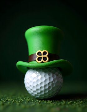 St. Patrick's Day Golf Hat