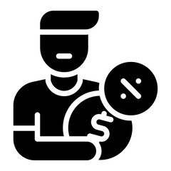 obligation glyph icon