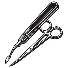 set of manicure scissors