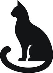 cat vector silhouettes
