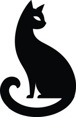 cat vector silhouettes