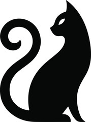 cat vector silhouettes