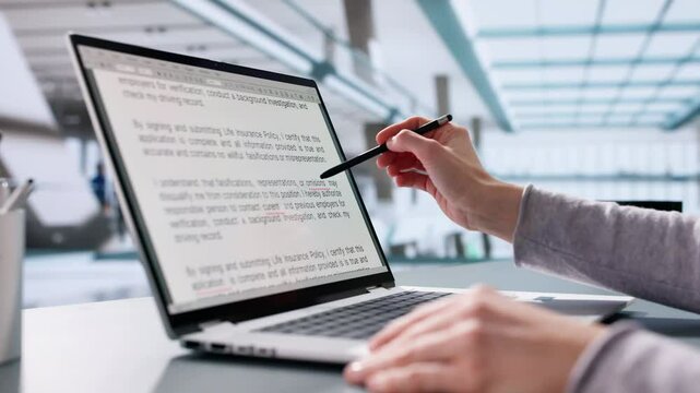 Script Proofread And Sentence Grammar Spell Check