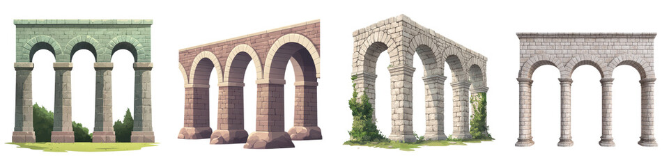 Breathtaking images showcasing the majestic arched columns ornate facades