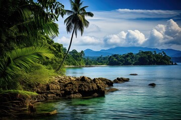 Bastimentos Island Panama landscape outdoors.