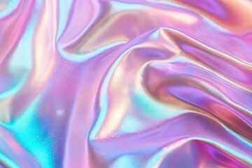 Fototapeta premium Fluid texture backgrounds rainbow silk.