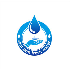 fresh water logo design