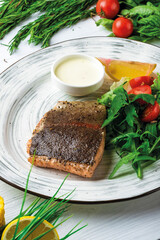 Food, Dish, Table, Served, Meat, Kitchen, Restaurant, Cafe, Plate