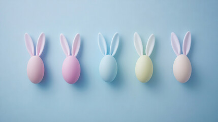 Easter season holidays eggs bunnies wallpaper pastel colors