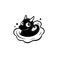 funny cartoon monster