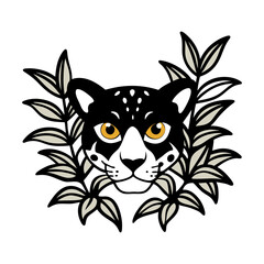 black and white tiger