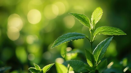 A detailed view of a plant's foliage, ideal for use in educational or marketing materials