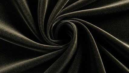 Fototapeta premium Luxurious black velvet fabric