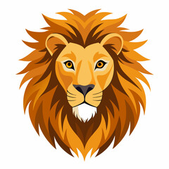Lion head vector illustration 