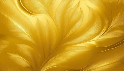 Gold background foil leaf metallic golden texture reflective shinny wrapping paper bright yellow wallpaper with smmoth line for design decoration element