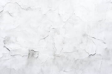 Obraz premium Sleek white plaster wall with faint chalky texture, perfect for modern interiors. This minimalist surface adds touch of elegance and simplicity to any space