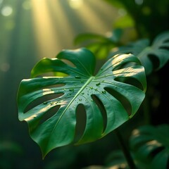 A Stunning Blend of Monstera Deliciosa