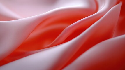 Obraz premium Abstract Pink Fabric Background with Soft Folds