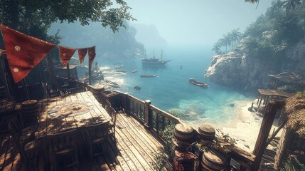 Tropical Cove Harbor Viewpoint