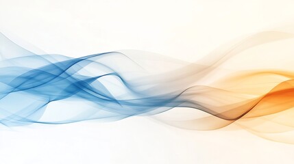 Fototapeta premium dreamlike color blending with soft luminous glow
