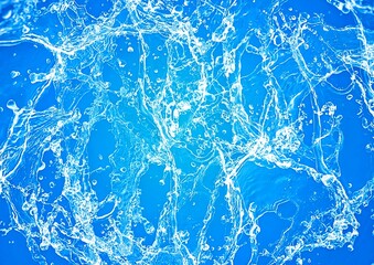 抽象的な水しぶきの3dイラスト