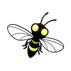 bee vector illustration