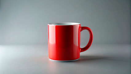 red cup on the table