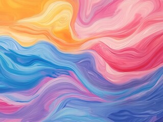 iridescent color swirls abstract background