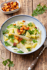 Fenchel Kartoffel Eintopf vegan