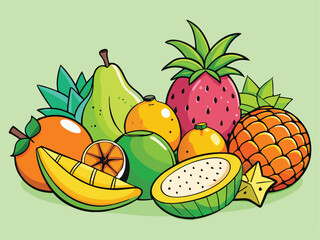 Tropical Fruits Delight