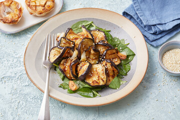 Asiatischer Auberginen-Salat