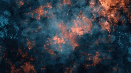 Fototapeta premium Abstract fiery smoke background, dramatic effect