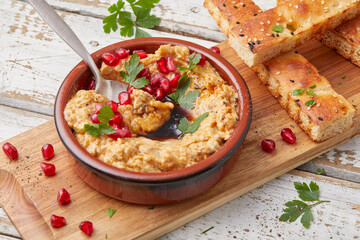 Auberginen-Aufstrich Babaganoush