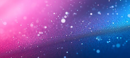 Obraz premium Abstract Pink Blue Glitter Sparkle Background Texture Shimmering Festive Elegant Design Digital Art Glowing Bright Shiny Holiday Celebration Party 