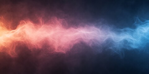 color gradients forming soft futuristic energy mist