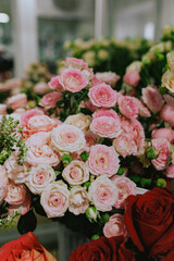 different assortment of flowers and compositions
