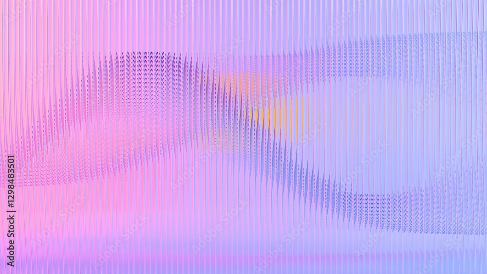 Poster abstract flowing waves in vibrant purple and pink gradients, creating a modern and dynamic aesthetic