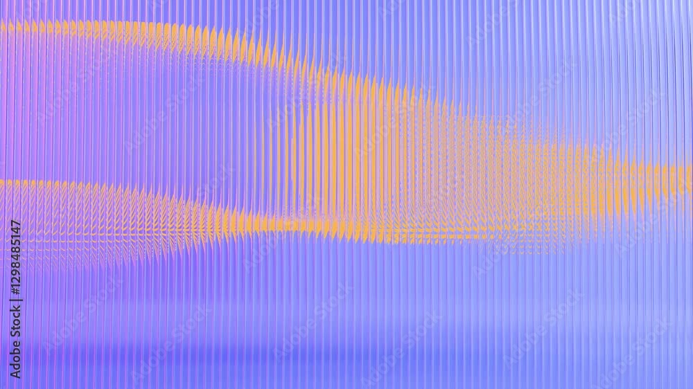 Aufkleber abstract flowing waves in vibrant purple and pink gradients, creating a modern and dynamic aesthetic