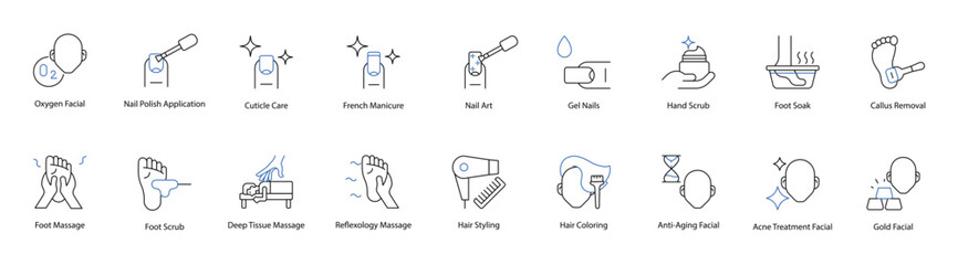 Comprehensive Beauty and Wellness Services: Facials, Massages, and Nail Treatments