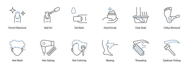 Full-Service Nail and Hair Care, Spa Treatments for Wellness and Beauty