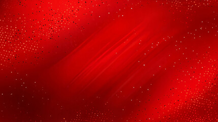 Vivid red inkblot background with artistic dot pattern for creative designs
