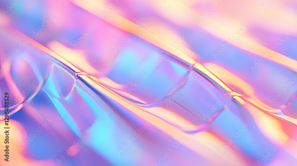 Poster abstract pastel background with repeating patterns and soft blurred edges