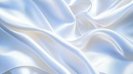 Obraz premium Elegant silk ribbons with flowing texture for luxurious background design