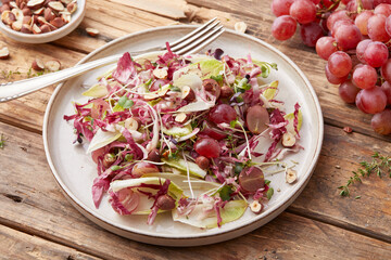 Bunter Gartensalat Radicchio