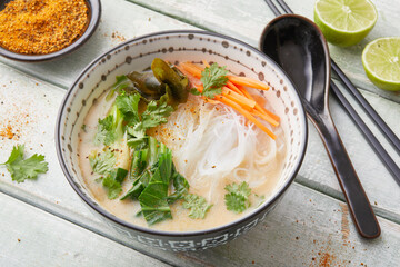 Miso-Suppe mit Pakchoi
