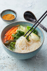 Miso-Suppe mit Pakchoi