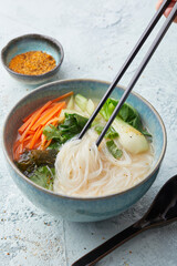 Miso-Suppe mit Pakchoi