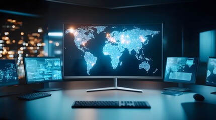 Infographic illustrating the impact of disinformation on society and security measures to combat it, educational illustration